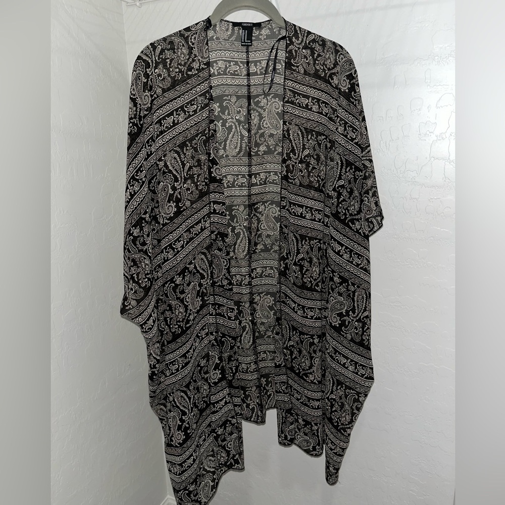Women’s Sheer Kimono Cover-Up